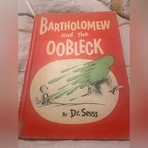 1949 DR. SEUSS “BARTHOLOMEW AND THE OOBLECK” VINTAGE Collectible Hardcover